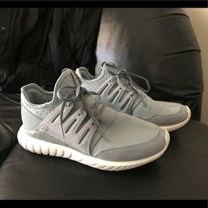 Adidas tubular sneakers- light blue. New!